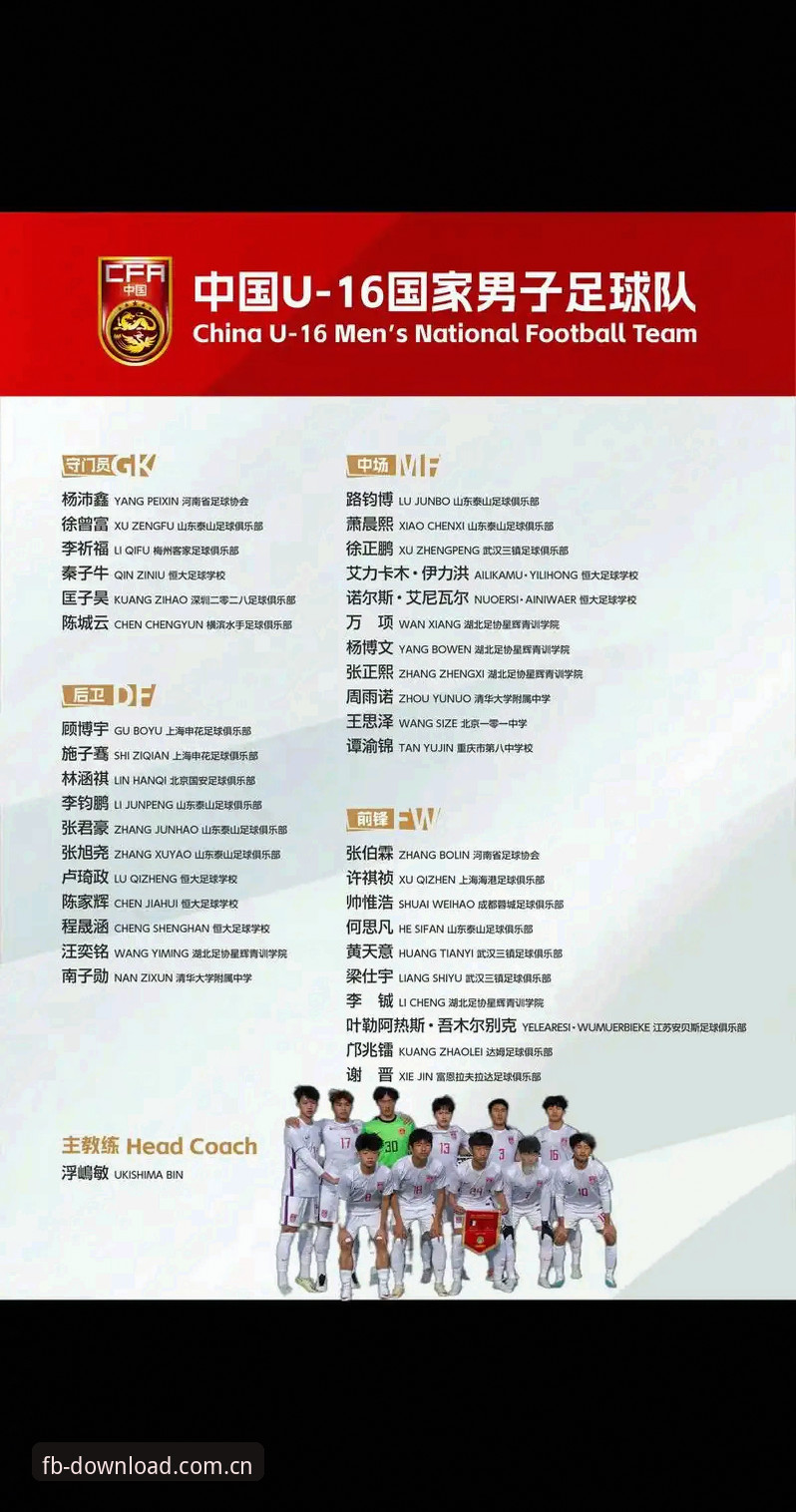 U17世界杯抽签结果深度评测：中国足球少年军的突围之路全解析